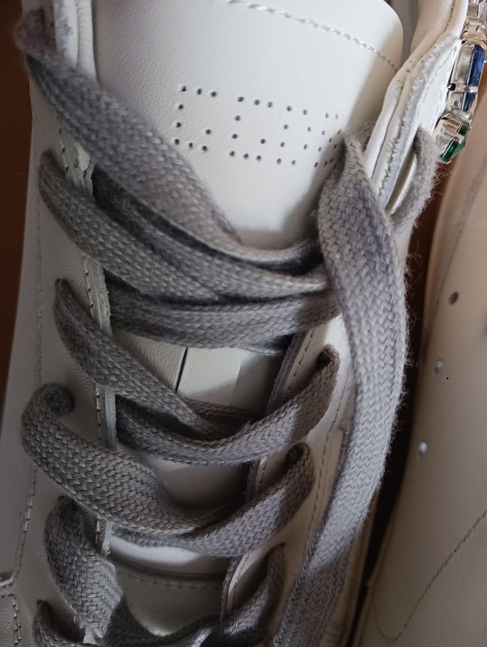 Golden Goose Super Star Rhinestone Embellished Sneakers Size 40 - Picture 11 of 16